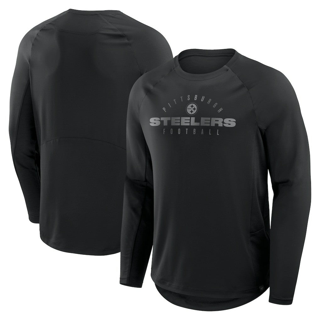 Pittsburgh Steelers Coverage Scheme Long Sleeve T-Shirt Black - Fanatics