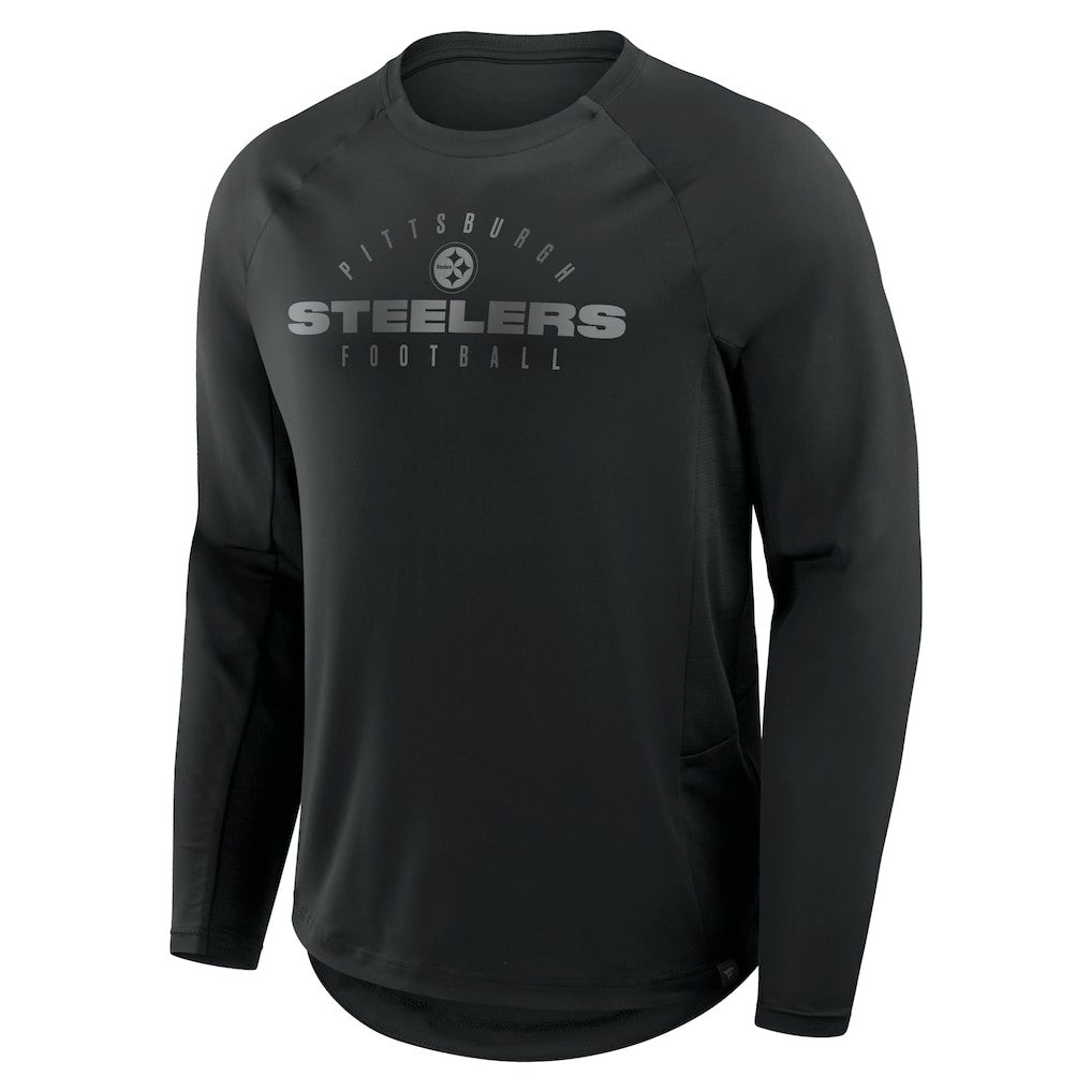 Pittsburgh Steelers Coverage Scheme Long Sleeve T-Shirt Black - Fanatics