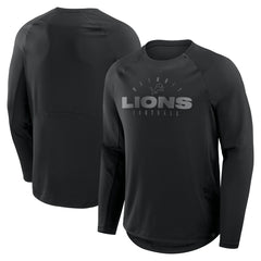 Detroit Lions Coverage Scheme Long Sleeve T-Shirt Black - Fanatics