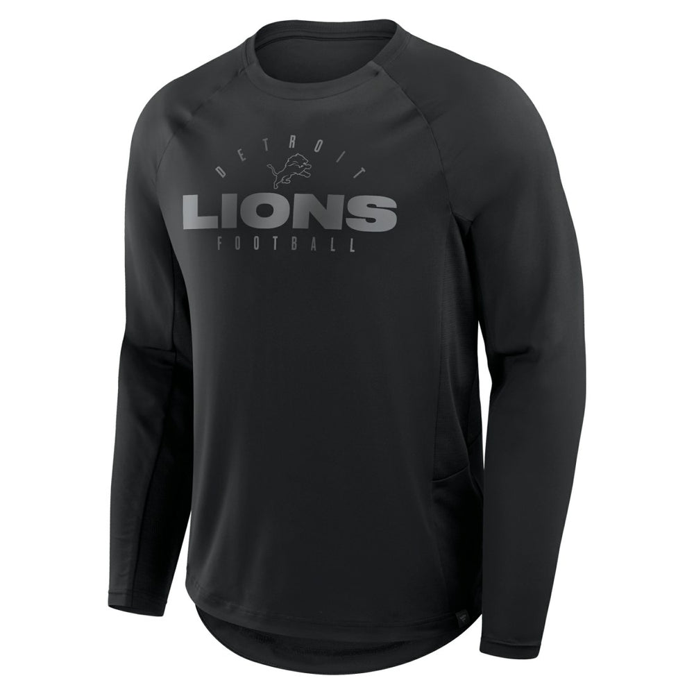 Detroit Lions Coverage Scheme Long Sleeve T-Shirt Black - Fanatics