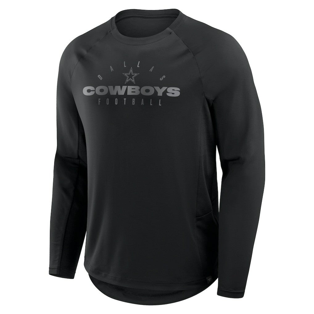 Dallas Cowboys Coverage Scheme Long Sleeve T-Shirt Black - Fanatics
