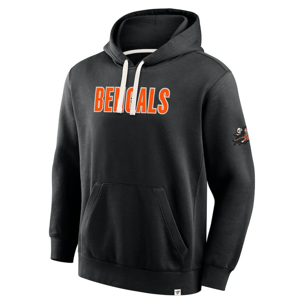 Cincinnati Bengals New Horizons Heritage Pullover Hoodie Black - Fanatics