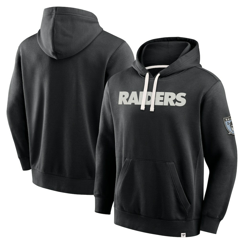 Las Vegas Raiders New Horizons Heritage Pullover Hoodie Black - Fanatics
