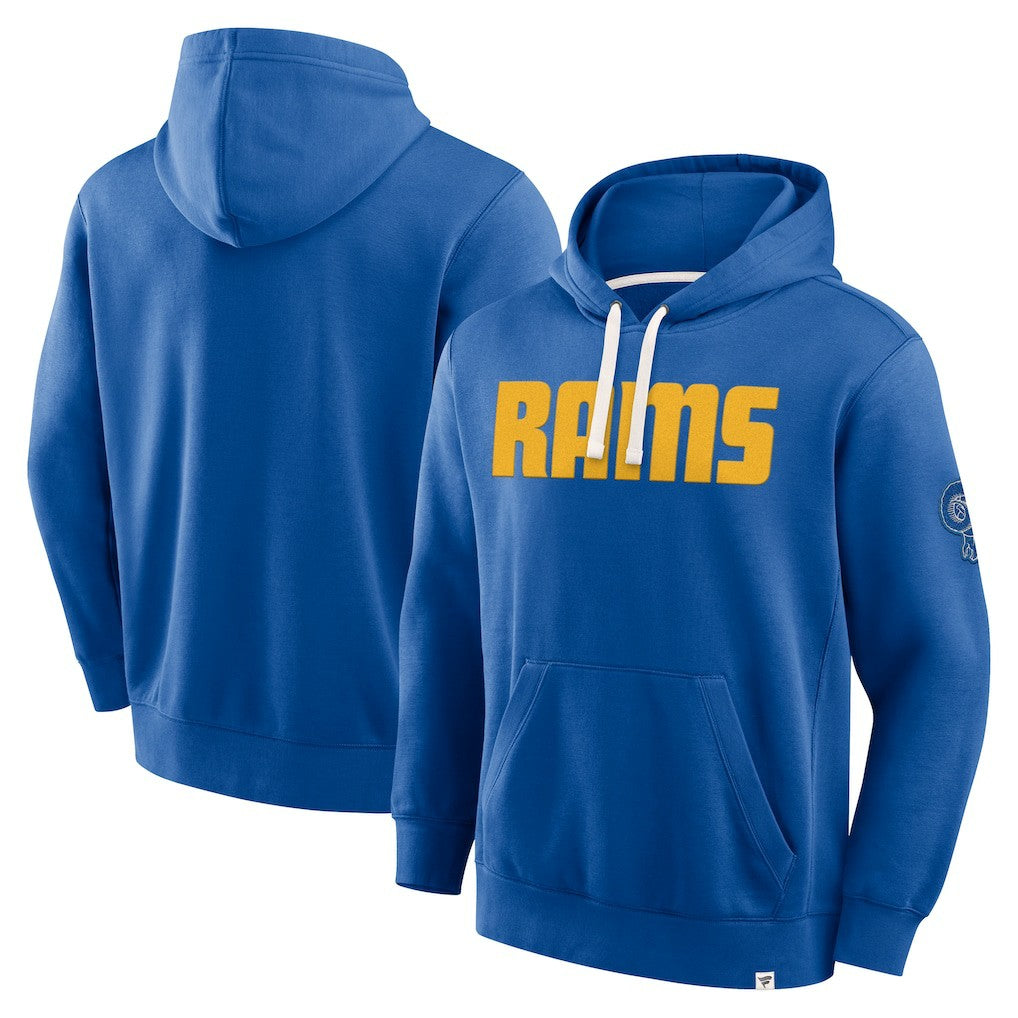 Los Angeles Rams New Horizons Heritage Pullover Hoodie Royal - Fanatics