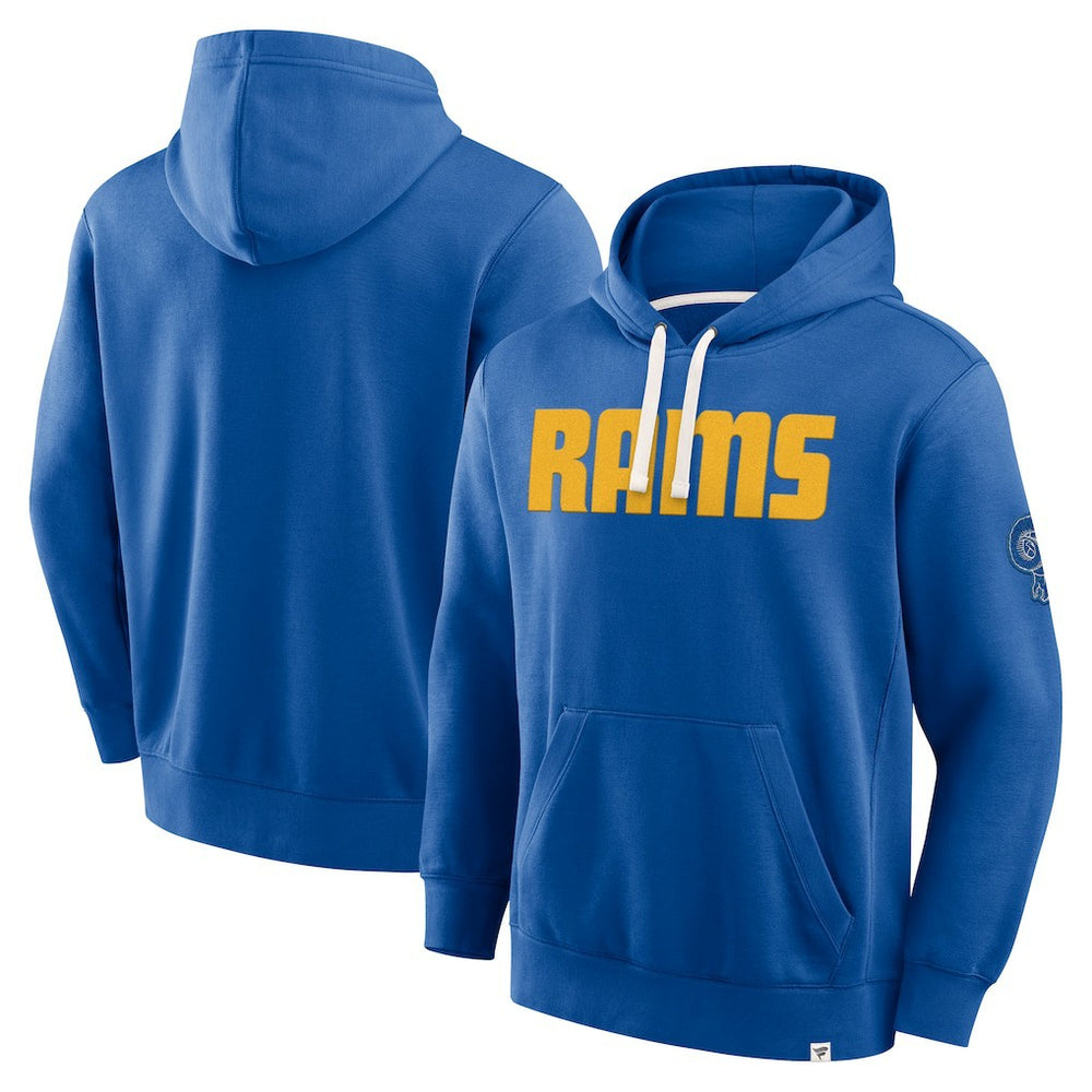 Los Angeles Rams New Horizons Heritage Pullover Hoodie Royal - Fanatics