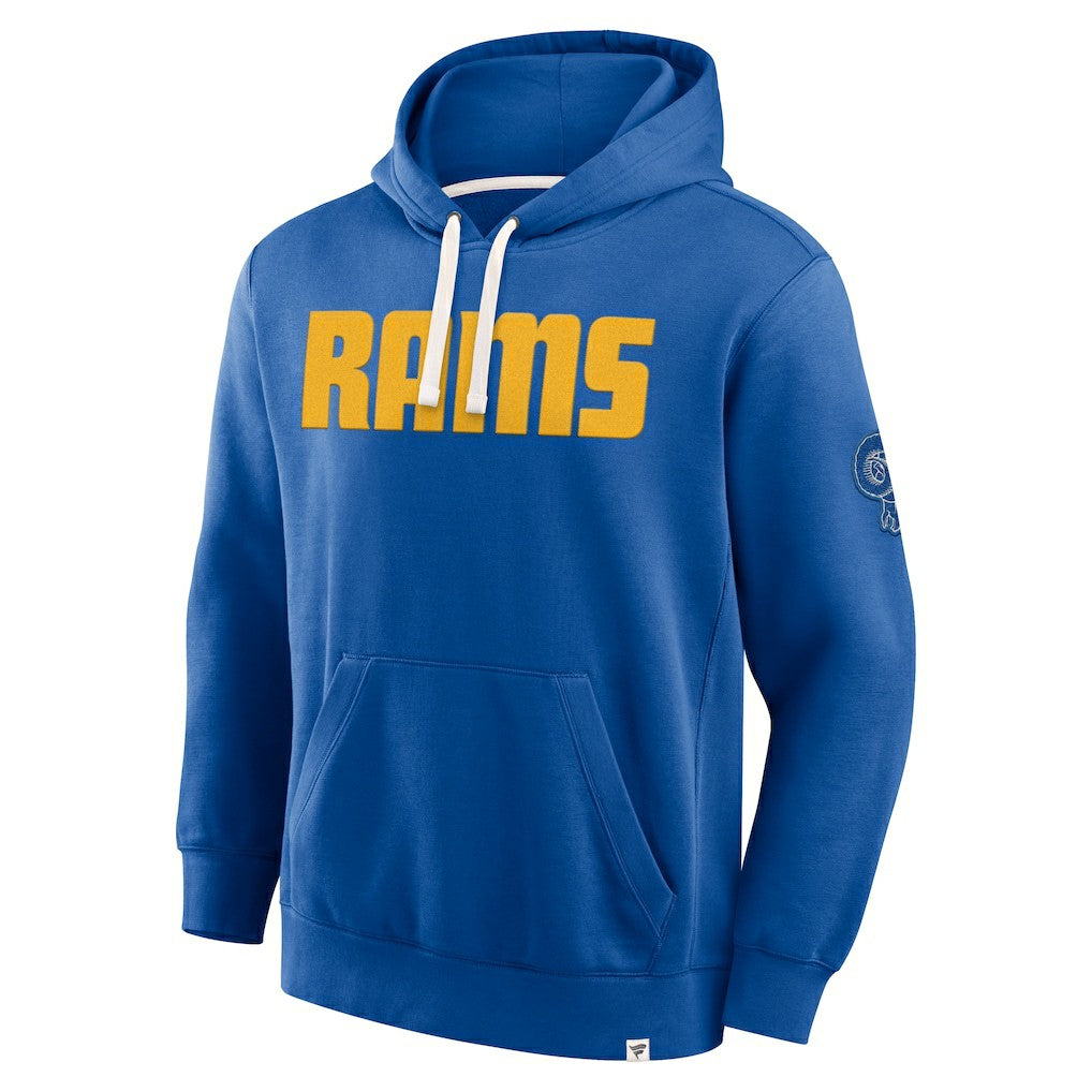 Los Angeles Rams New Horizons Heritage Pullover Hoodie Royal - Fanatics