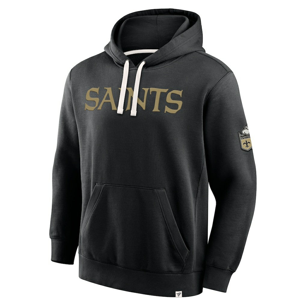 New Orleans Saints New Horizons Heritage Pullover Hoodie Black - Fanatics