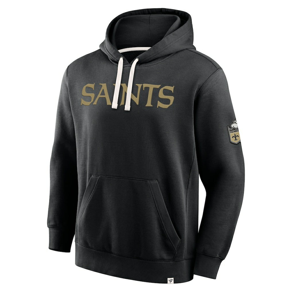 New Orleans Saints New Horizons Heritage Pullover Hoodie Black - Fanatics