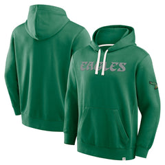 Philadelphia Eagles New Horizons Heritage Pullover Hoodie Kelly Green - Fanatics