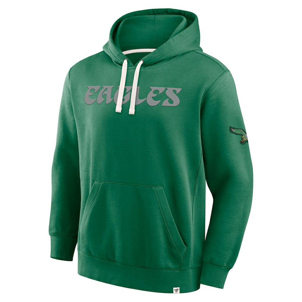Philadelphia Eagles New Horizons Heritage Pullover Hoodie Kelly Green - Fanatics