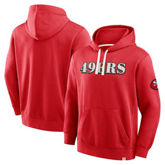 San Francisco 49ers New Horizons Heritage Pullover Hoodie Scarlet - Fanatics
