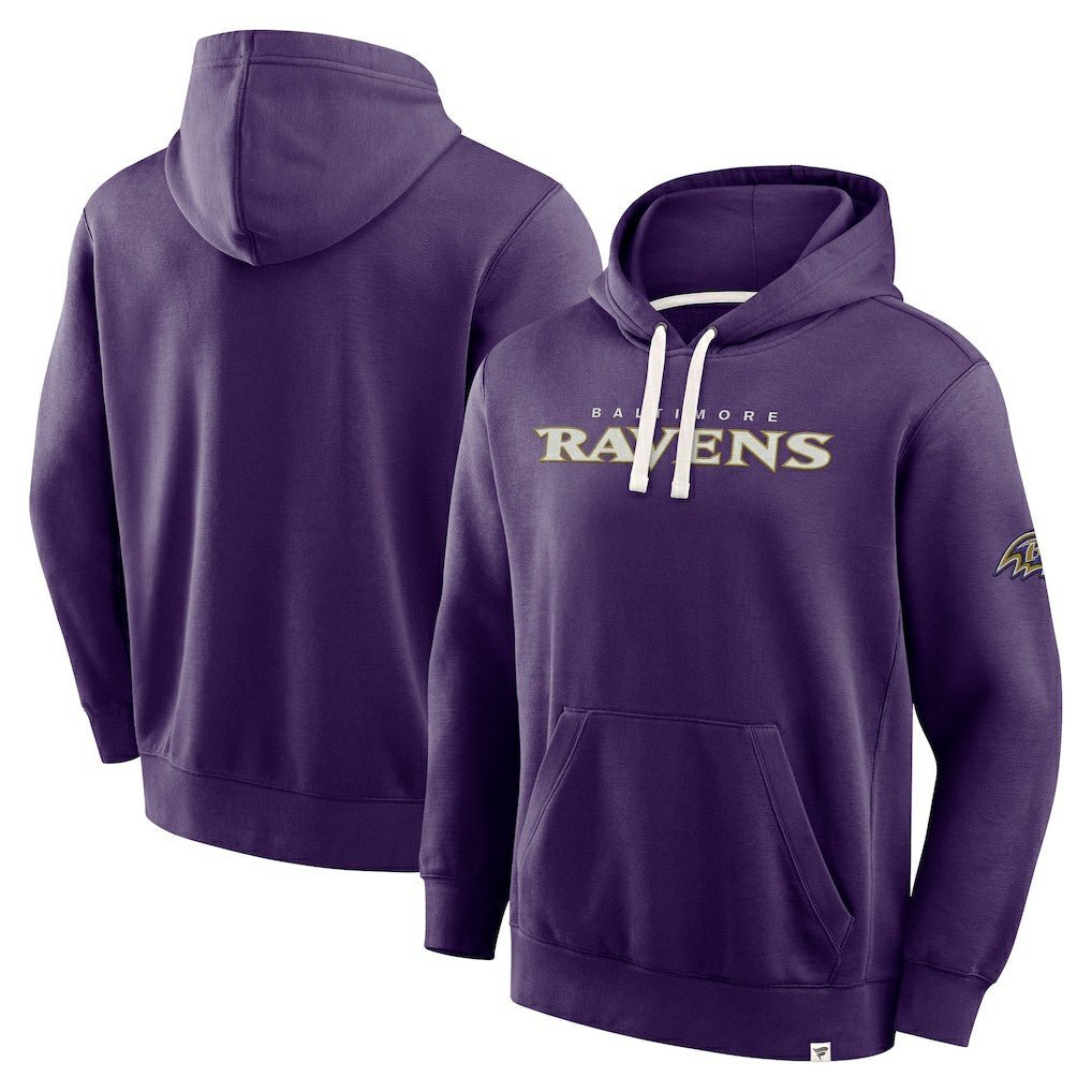 Baltimore Ravens New Horizons Heritage Pullover Hoodie Purple - Fanatics