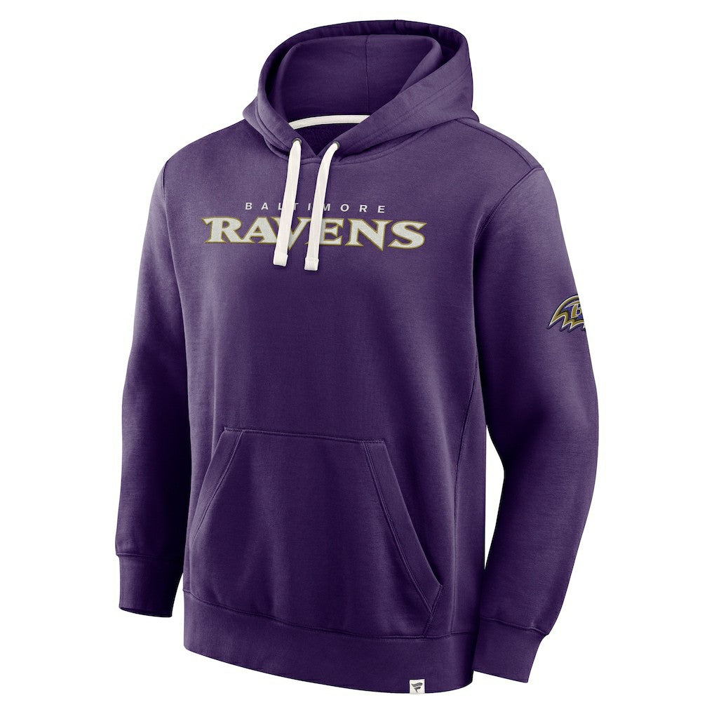 Baltimore Ravens New Horizons Heritage Pullover Hoodie Purple - Fanatics