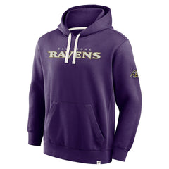 Baltimore Ravens New Horizons Heritage Pullover Hoodie Purple - Fanatics