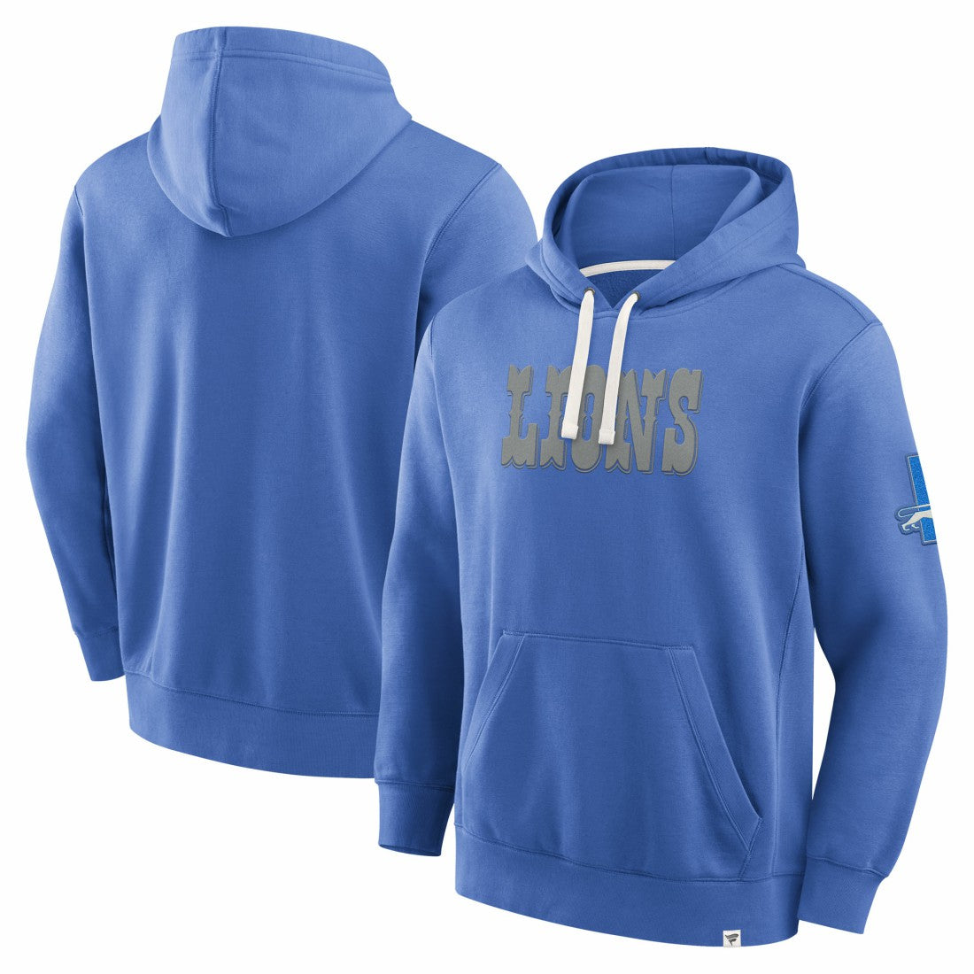 Detroit Lions New Horizons Heritage Pullover Hoodie Blue - Fanatics
