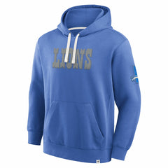 Detroit Lions New Horizons Heritage Pullover Hoodie Blue - Fanatics