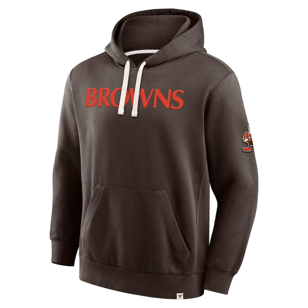 Cleveland Browns New Horizons Heritage Pullover Hoodie Brown - Fanatics