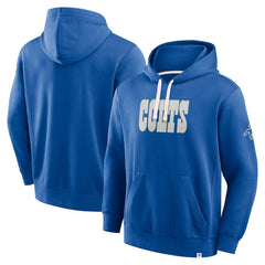 Indianapolis Colts New Horizons Heritage Pullover Hoodie Royal - Fanatics