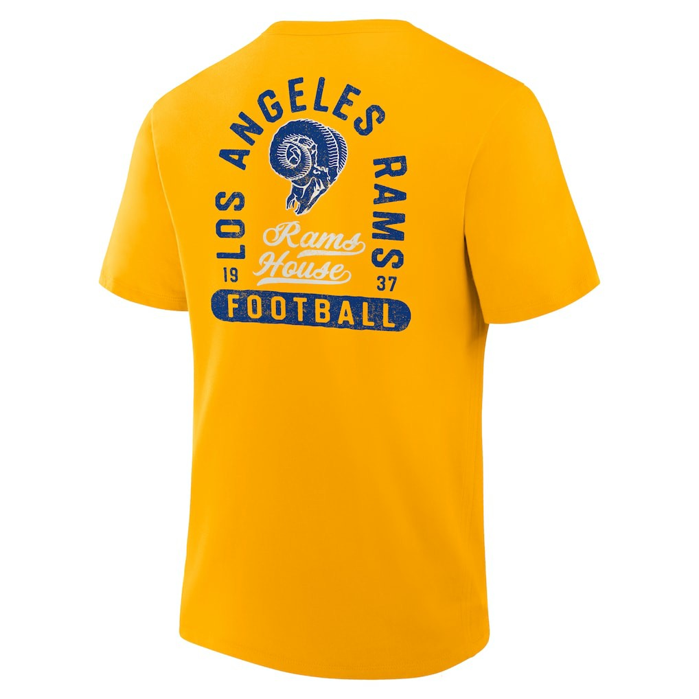 Los Angeles Rams Fluid Motion Legacy T-Shirt Gold - Fanatics