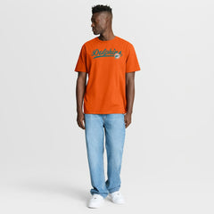 Miami Dolphins Fluid Motion Legacy T-Shirt Orange - Fanatics