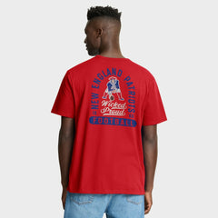 New England Patriots Fluid Motion Legacy T-Shirt Red - Fanatics