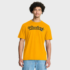 Pittsburgh Steelers Fluid Motion Legacy T-Shirt Gold - Fanatics