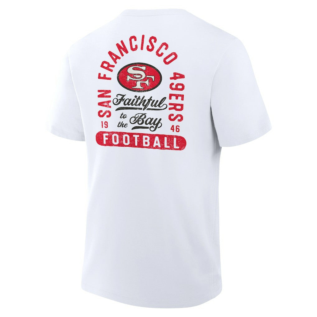 San Francisco 49ers Fluid Motion Legacy T-Shirt White - Fanatics