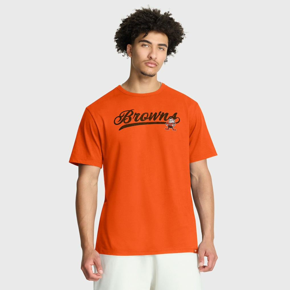 Cleveland Browns Fluid Motion Legacy T-Shirt Orange - Fanatics