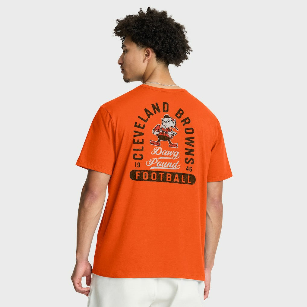 Cleveland Browns Fluid Motion Legacy T-Shirt Orange - Fanatics