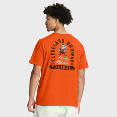 Cleveland Browns Fluid Motion Legacy T-Shirt Orange - Fanatics
