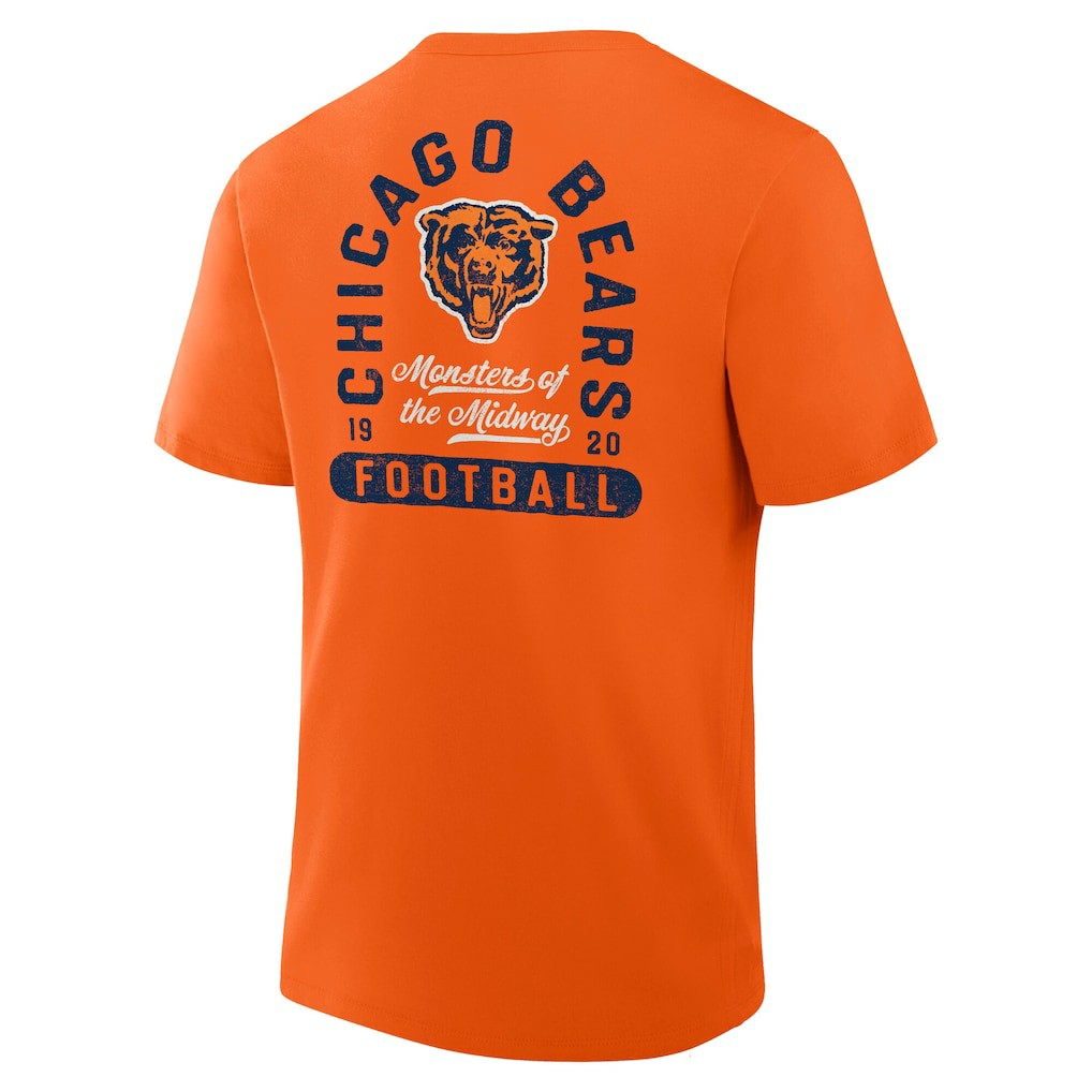 Chicago Bears Fluid Motion Legacy T-Shirt Orange - Fanatics