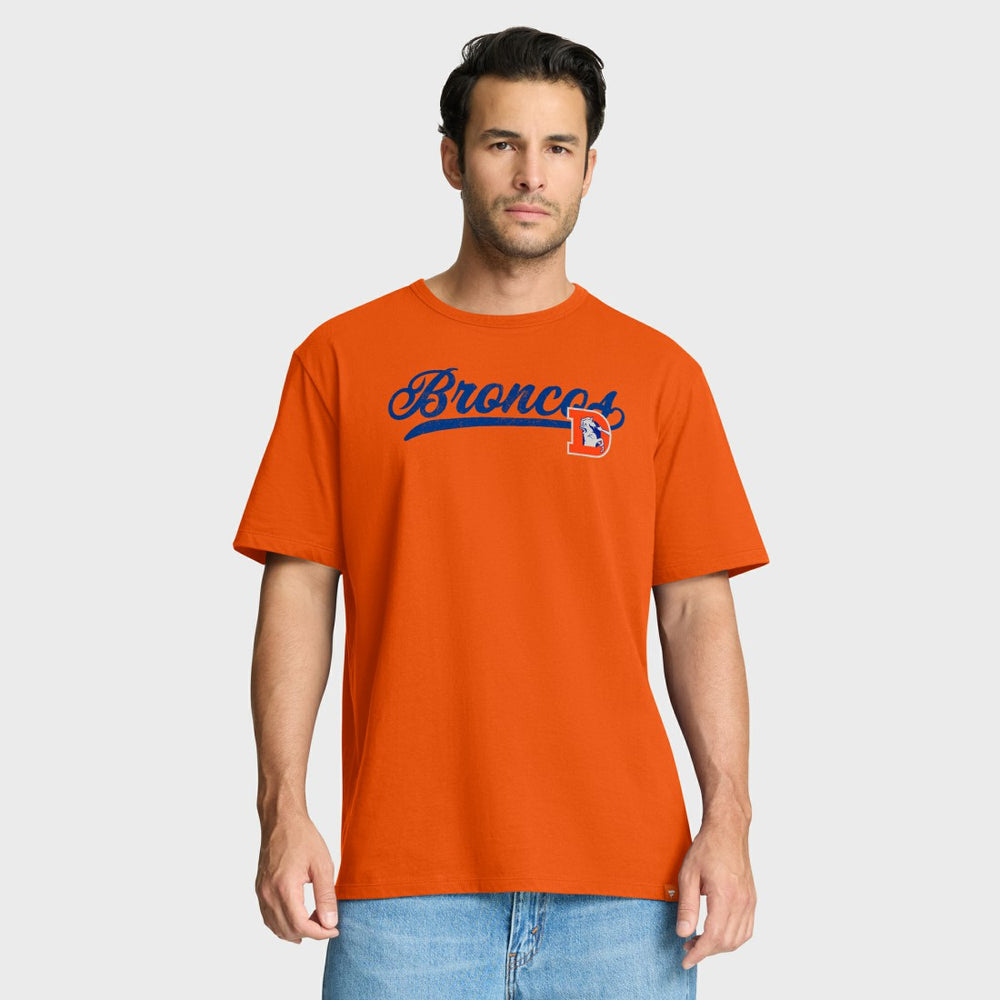 Denver Broncos Fluid Motion Legacy T-Shirt Orange - Fanatics