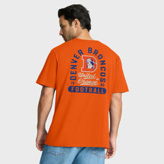 Denver Broncos Fluid Motion Legacy T-Shirt Orange - Fanatics