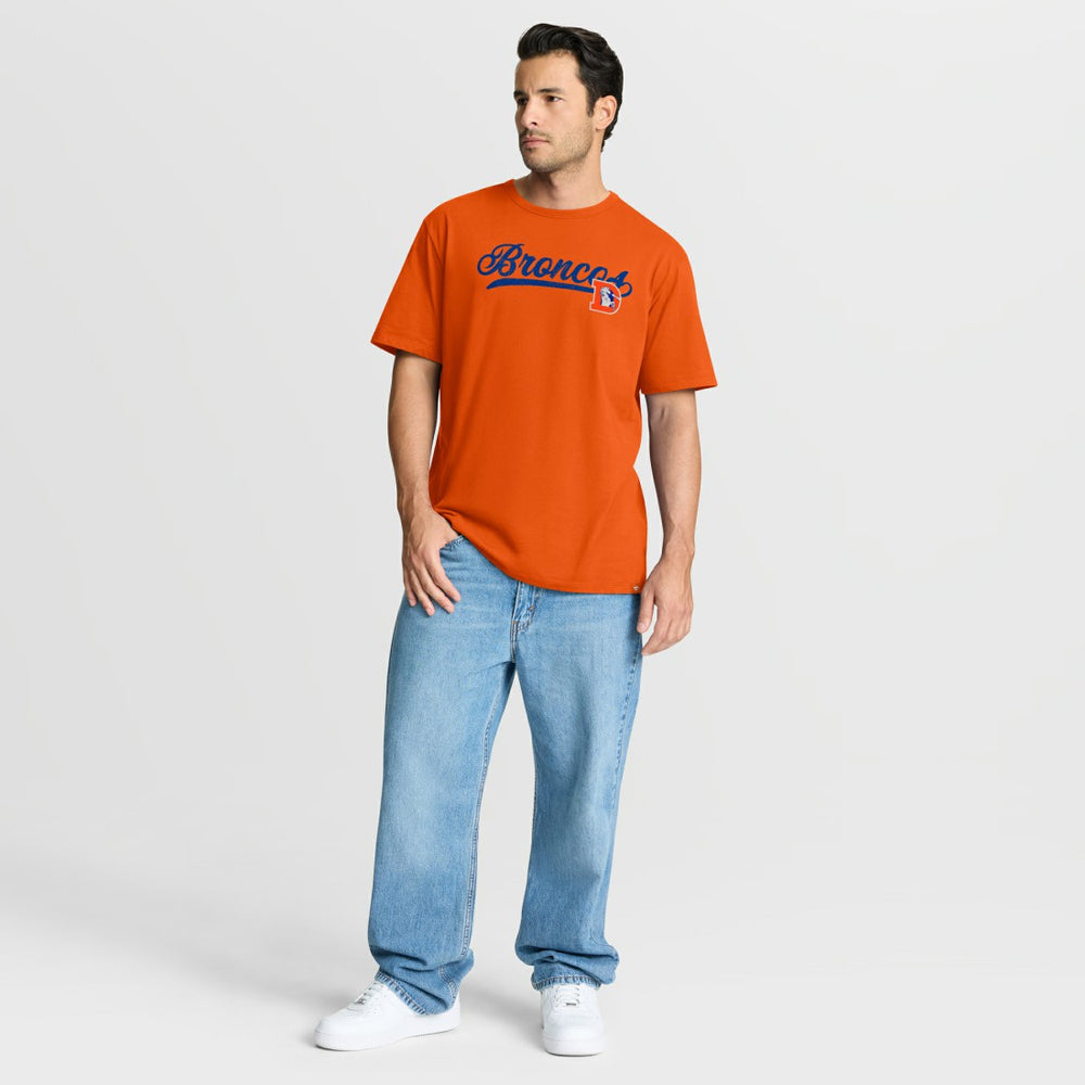Denver Broncos Fluid Motion Legacy T-Shirt Orange - Fanatics
