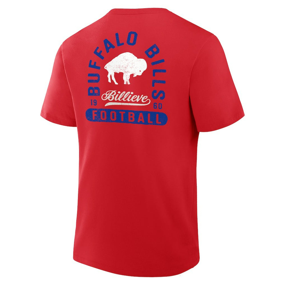 Buffalo Bills Fluid Motion Legacy T-Shirt Red - Fanatics