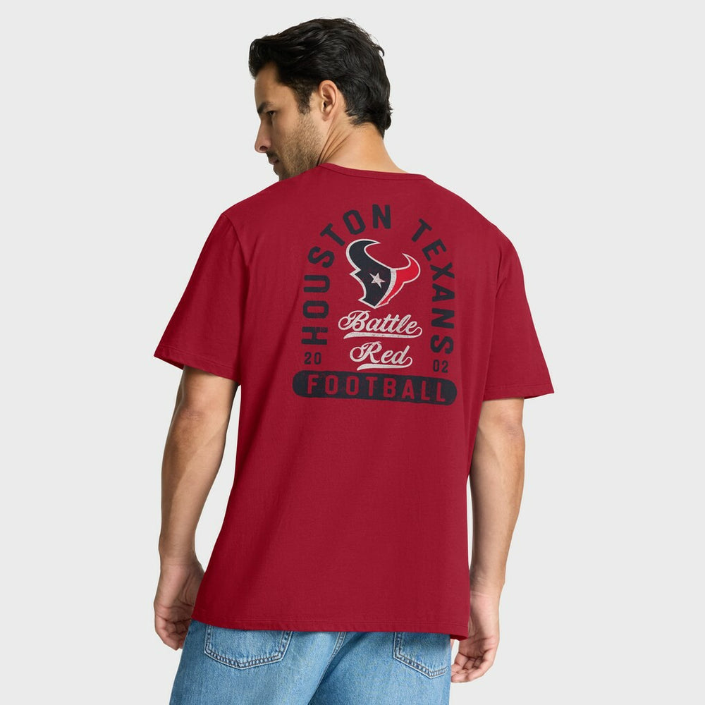 Houston Texans Fluid Motion Legacy T-Shirt Red - Fanatics