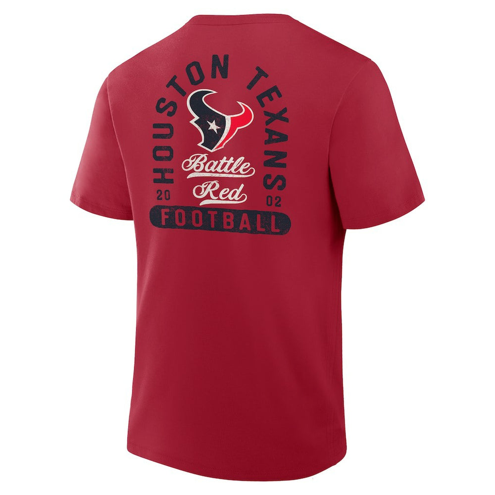Houston Texans Fluid Motion Legacy T-Shirt Red - Fanatics