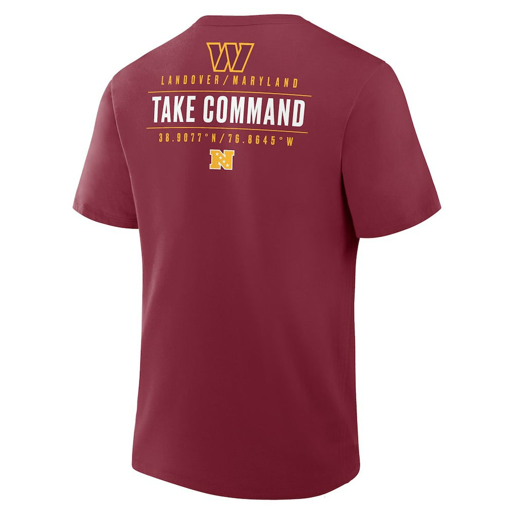 Washington Commanders Passing Pocket Legacy T-Shirt Burgundy - Fanatics
