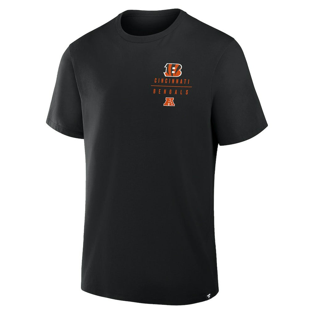 Cincinnati Bengals Passing Pocket Legacy T-Shirt Black - Fanatics