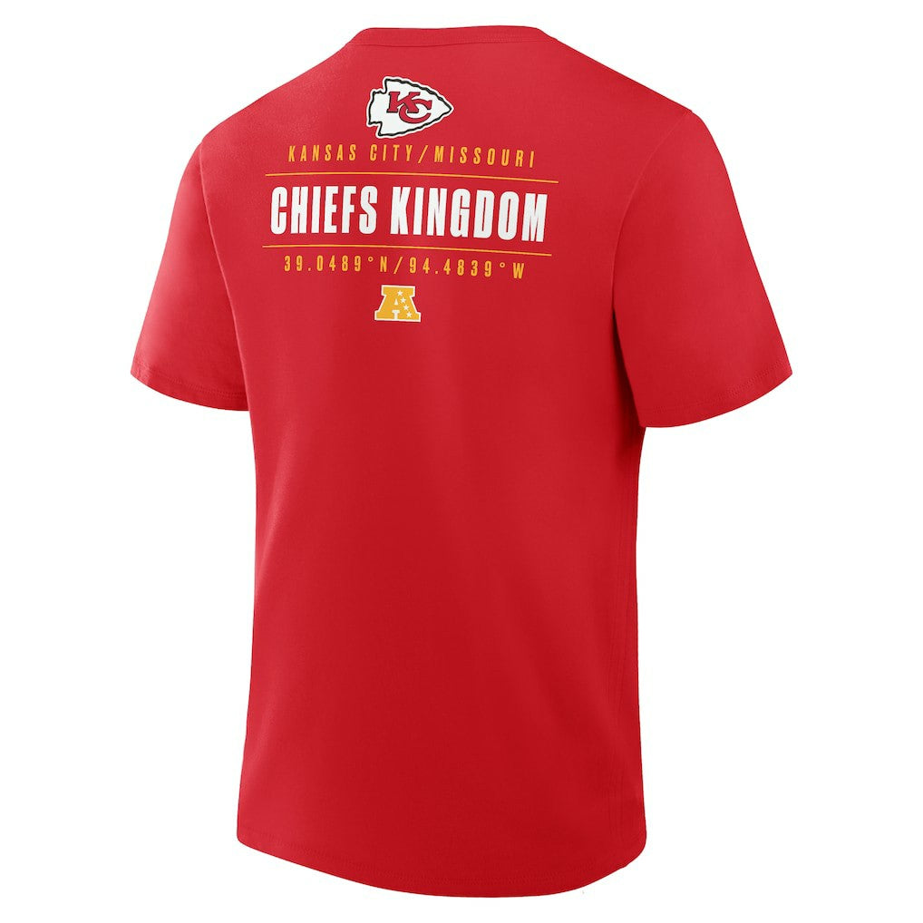 Kansas City Chiefs Passing Pocket Legacy T-Shirt Red - Fanatics