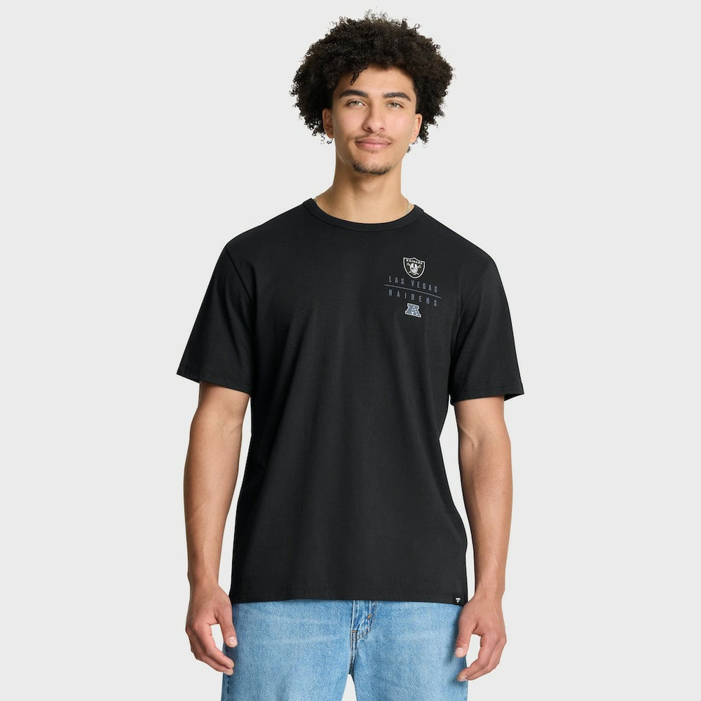 Las Vegas Raiders Passing Pocket Legacy T-Shirt Black - Fanatics