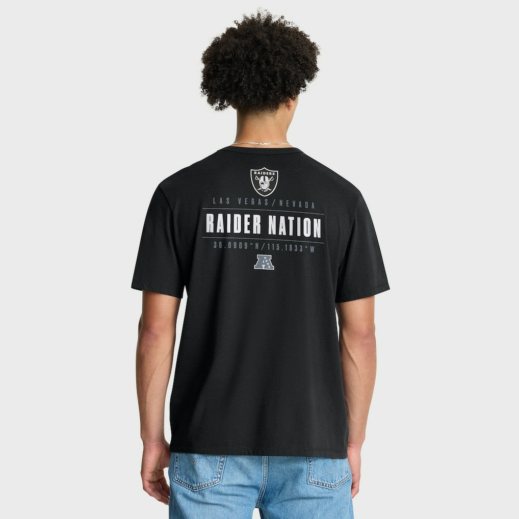 Las Vegas Raiders Passing Pocket Legacy T-Shirt Black - Fanatics