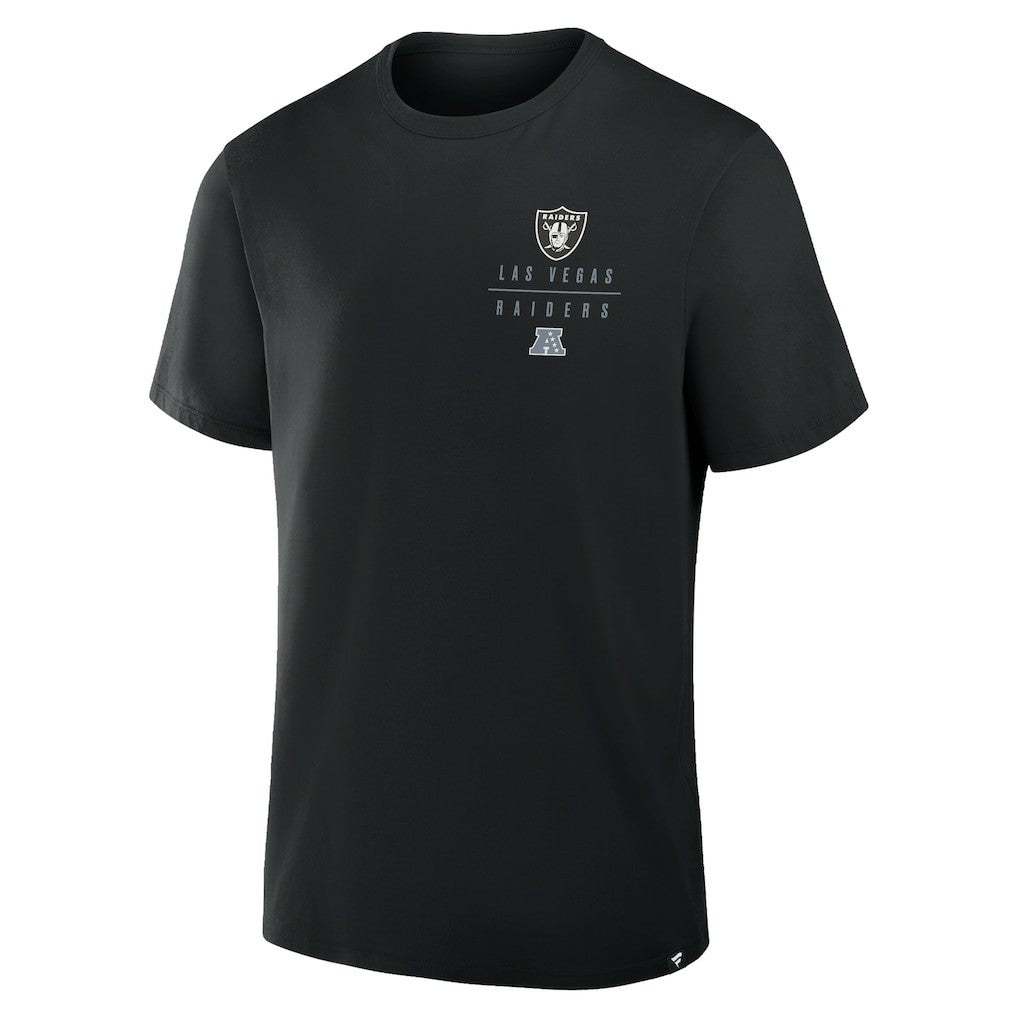 Las Vegas Raiders Passing Pocket Legacy T-Shirt Black - Fanatics