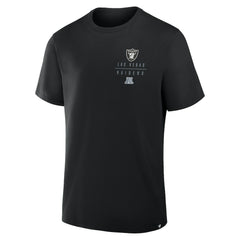 Las Vegas Raiders Passing Pocket Legacy T-Shirt Black - Fanatics