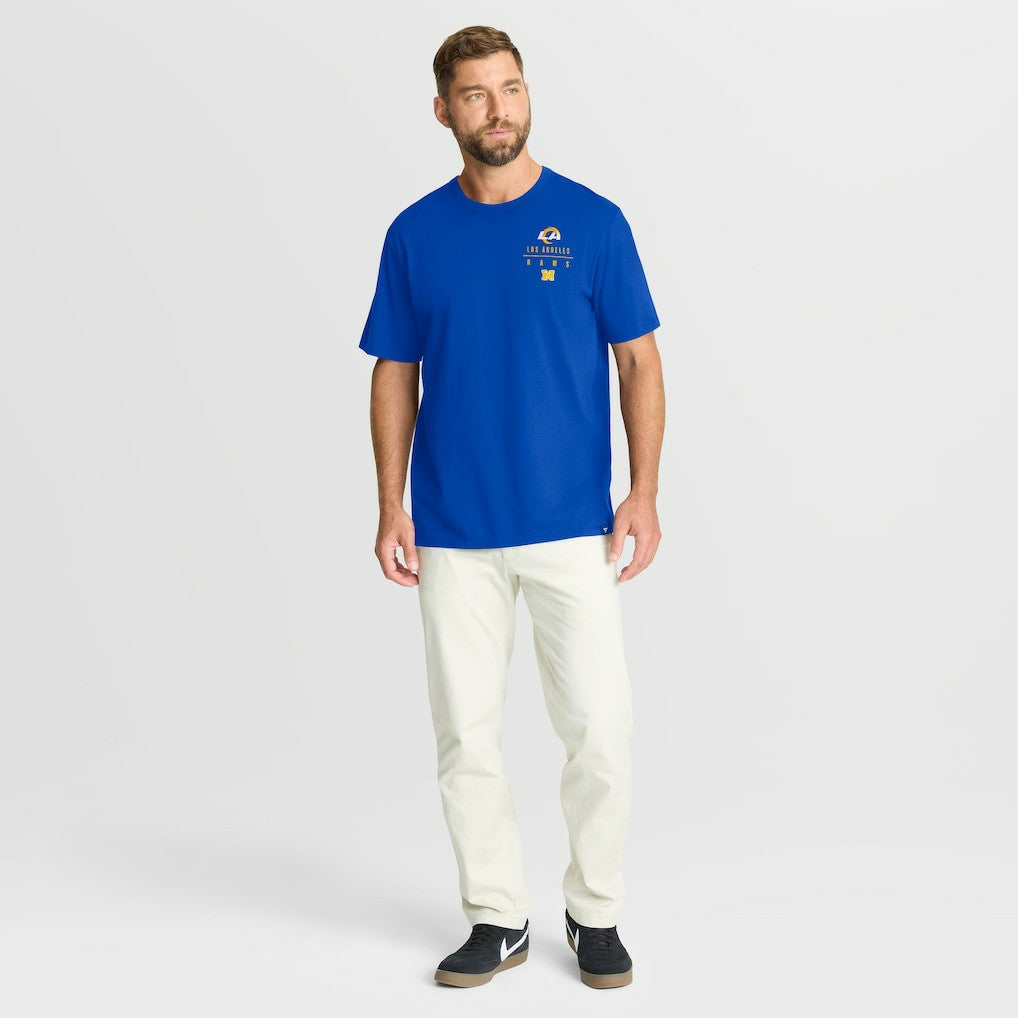Los Angeles Rams Passing Pocket Legacy T-Shirt Royal - Fanatics