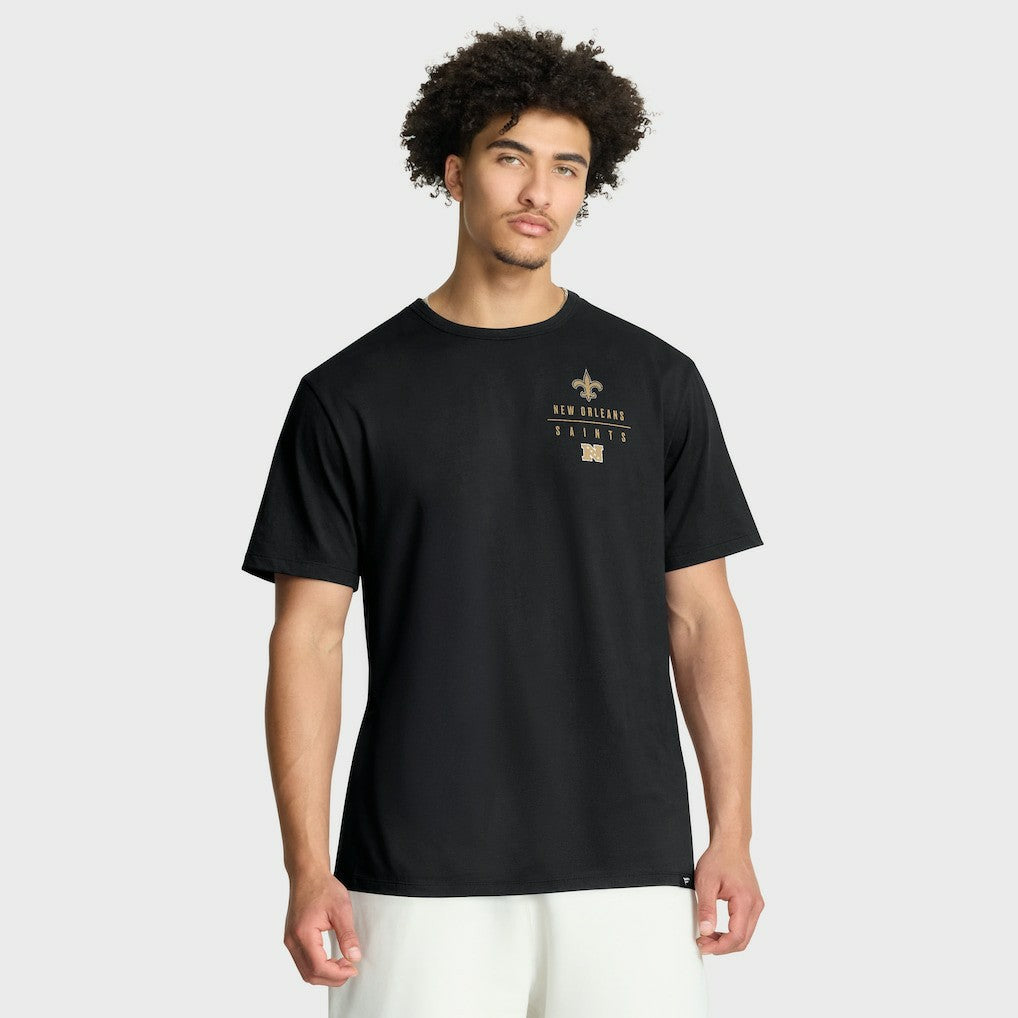 New Orleans Saints Passing Pocket Legacy T-Shirt Black - Fanatics