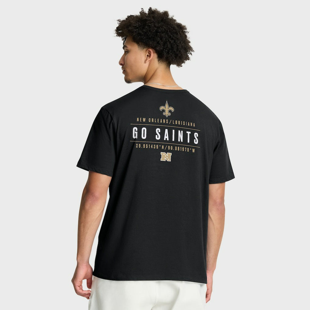 New Orleans Saints Passing Pocket Legacy T-Shirt Black - Fanatics