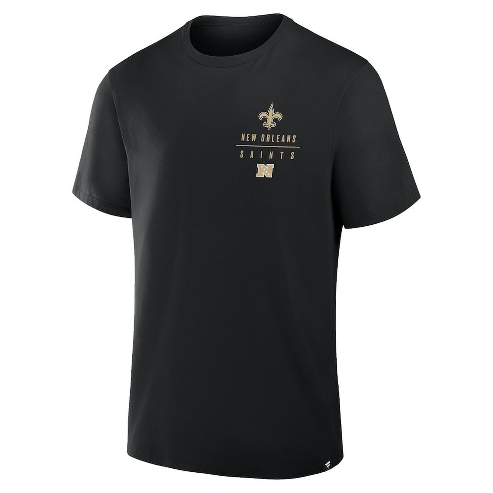 New Orleans Saints Passing Pocket Legacy T-Shirt Black - Fanatics