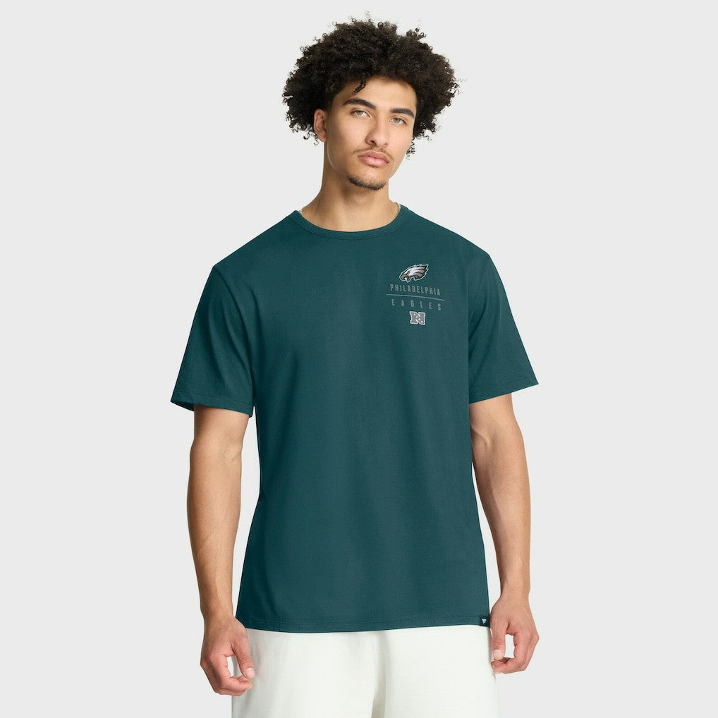 Philadelphia Eagles Passing Pocket Legacy T-Shirt Midnight Green - Fanatics