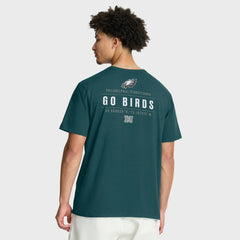 Philadelphia Eagles Passing Pocket Legacy T-Shirt Midnight Green - Fanatics